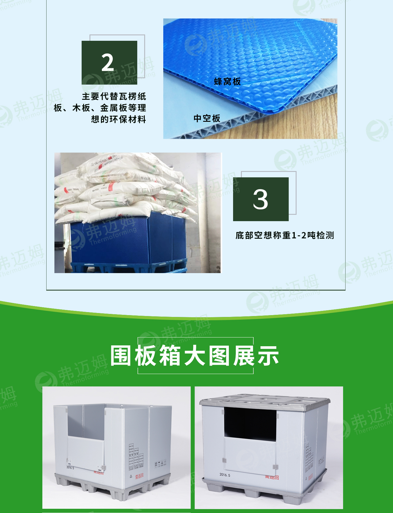 中空板围板箱